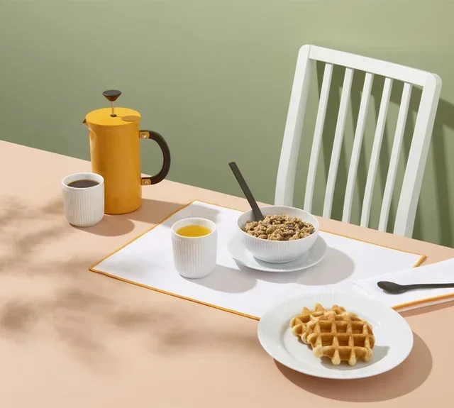 BODUM Douro Double-Wall Porcelain Mugs - Set of 2 - White - 10cl