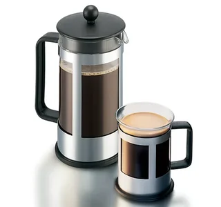 Cafetière à Piston Kenya Inox - 8 Tasses / 1L - BODUM