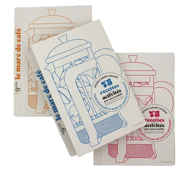 Buch - 75 Rezepte und Aktivitäten zur Wiederverwendung von Kaffeesatz - RE-GARDER