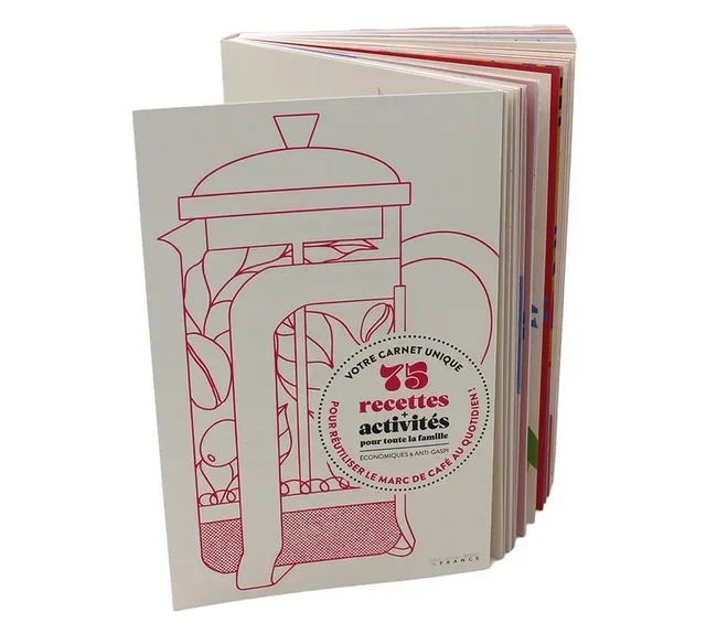 Buch - 75 Rezepte und Aktivitäten zur Wiederverwendung von Kaffeesatz - RE-GARDER