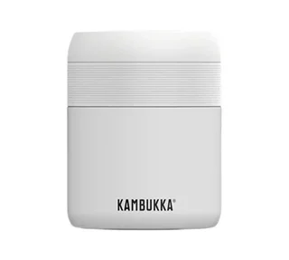 Bora Matt White Lunch Box 60cl - Kambukka