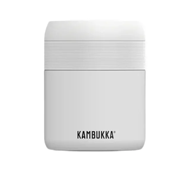 Kambukka Bora Кутия за храна Матово Бяло 60cl