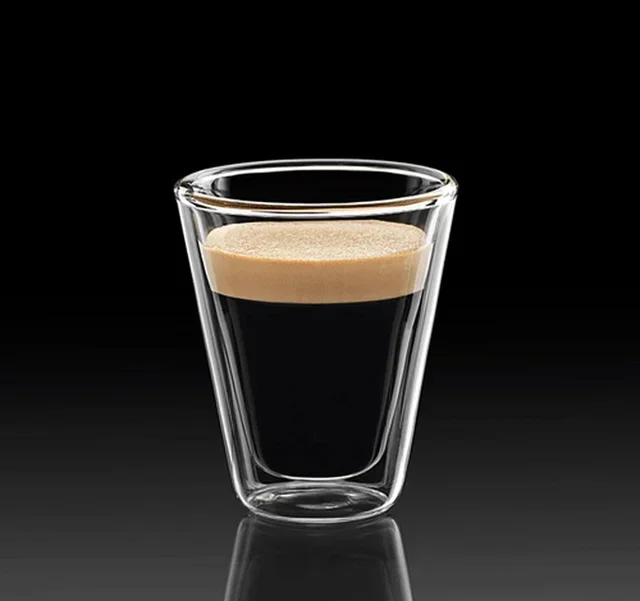 Bormioli Rocco Caffeino Doppelwandgläser 2er Set - 8,5 cl