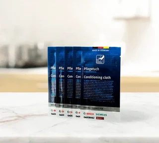 BOSCH 00312007 Cleaning Wipes for Stainless Steel Surfaces x5