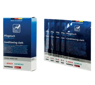 BOSCH 00312007 Cleaning Wipes for Stainless Steel Surfaces x5