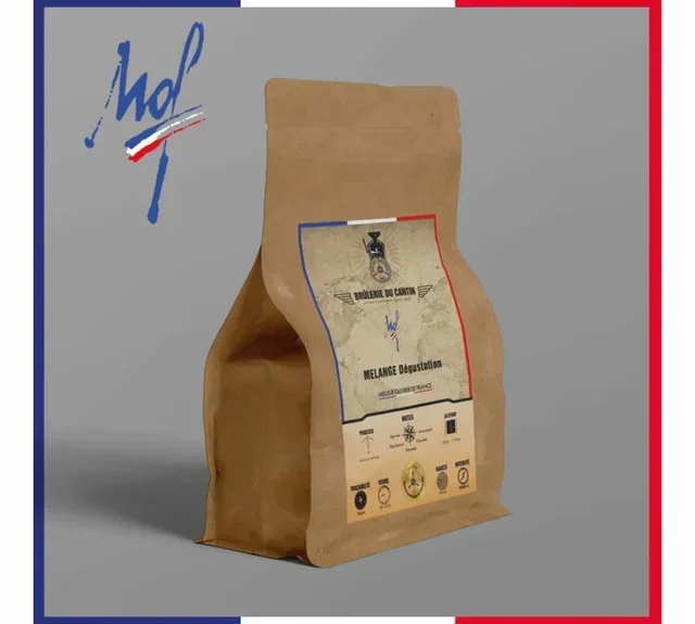 BRÛLERIE DU CANTIN 250g Whole Bean Coffee - 100% Arabica Tasting Blend