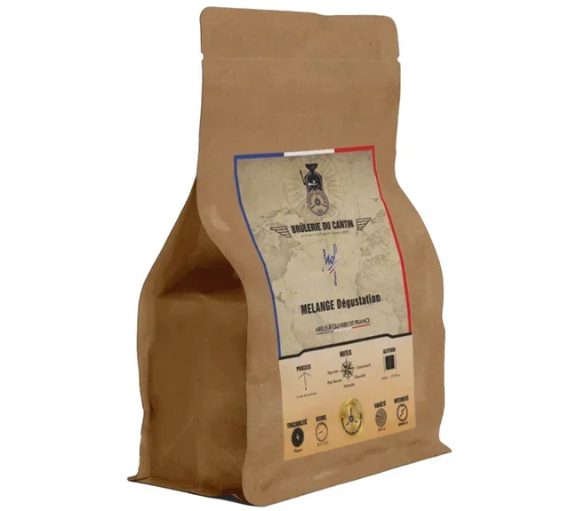 BRÛLERIE DU CANTIN 250g Whole Bean Coffee - 100% Arabica Tasting Blend