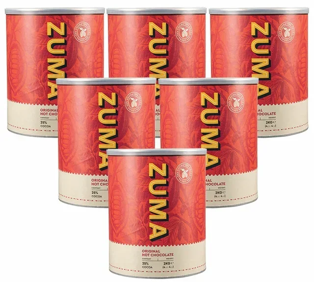 Bulk Pack 6 Original Hot Chocolate - 6 x 2 kg - ZUMA