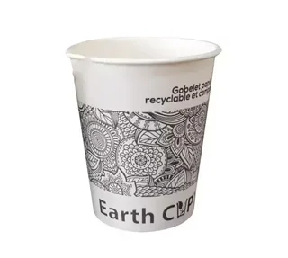 Bundle of 2700 Earth Cup Etnyk 18 cl Cardboard Cups
