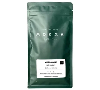 CAFÉ MOKXA Melting Cup Organic - 250g Whole Bean Coffee
