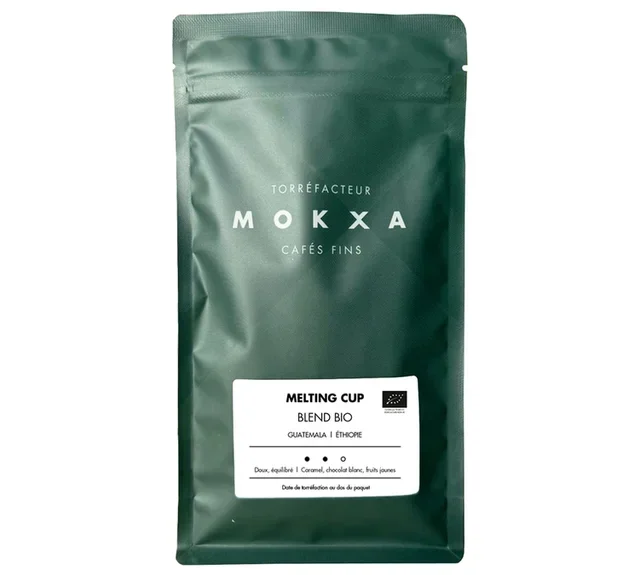 CAFÉ MOKXA Melting Cup Organic - 250g Whole Bean Coffee