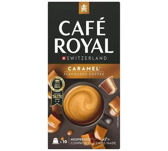 CAFÉ ROYAL Карамел капсуле (10 ком) – Компатибилно са Nespresso* Original