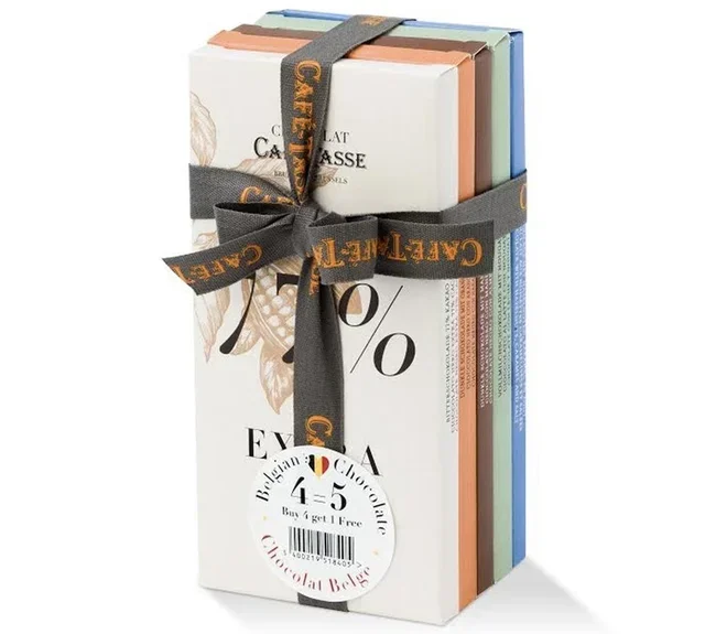 Café-Tasse Chocolate Bar Bundle 4+1 Free - 5 x 85 g