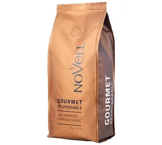 1 kg - Κόκκοι Καφέ - Gourmet Υπεύθυνος Arabica/Robusta - CAFÉS NOVELL