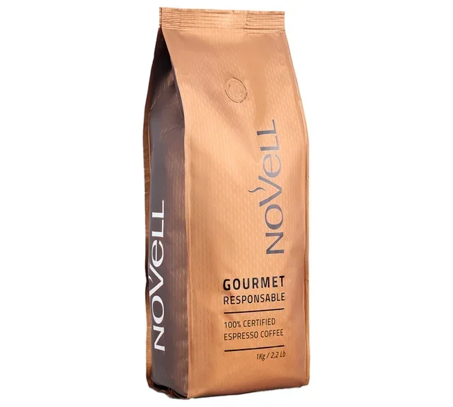 1 kg - Κόκκοι Καφέ - Gourmet Υπεύθυνος Arabica/Robusta - CAFÉS NOVELL