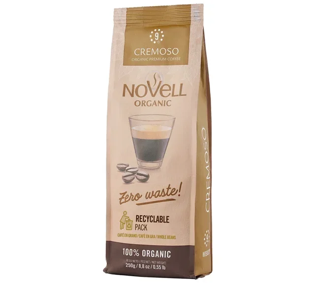 Caffè in Grani Bio Cremoso 250g - CAFÉS NOVELL