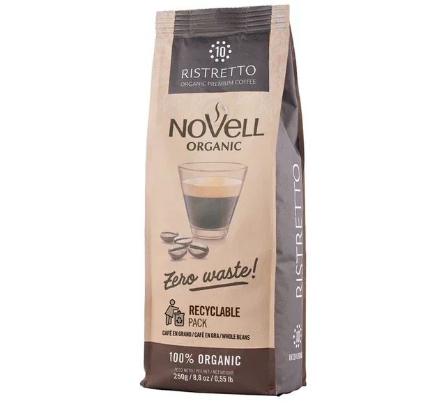 Caffè in Grani Ristretto Bio 250g - CAFÉS NOVELL
