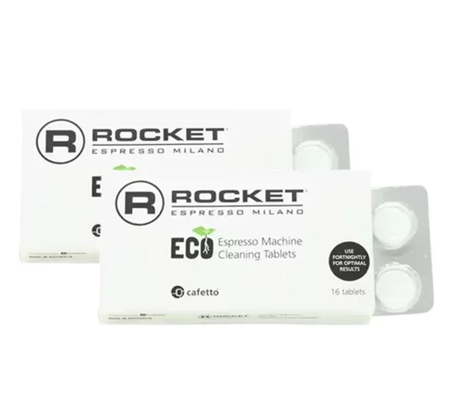 16 Pastiglie Detergenti Cafetto per Gruppo Macchina Rocket
