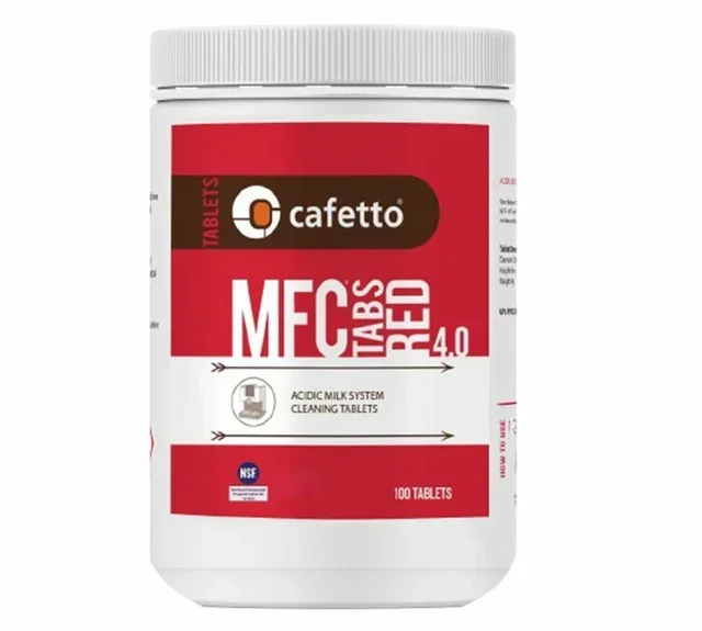 Pastiglie pulizia sistema latte Cafetto MFC Red 4.0 - Confezione 100 pezzi