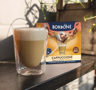 CAFFE BORBONE 16 Capsules for Nescafé* Dolce Gusto* Cappuccino