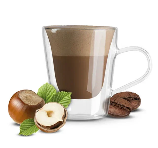 Κάψουλες Cappuccino Nocciolone Caffè Borbone – 16 τεμ. συμβατές με Nescafé* Dolce Gusto*