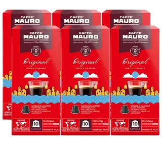 CAFFÉ MAURO 60-Pack Capsules for Nespresso Original