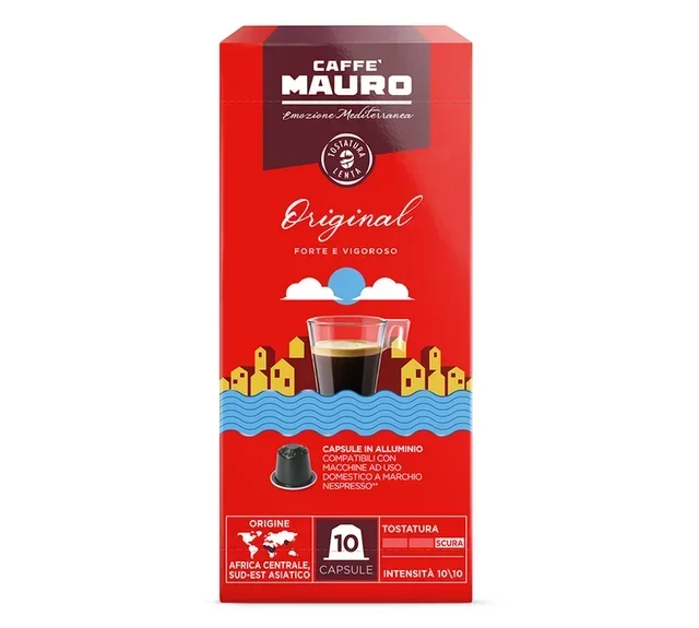 Kapsułki Caffè Mauro 10szt - Kompatybilne Nespresso* Original