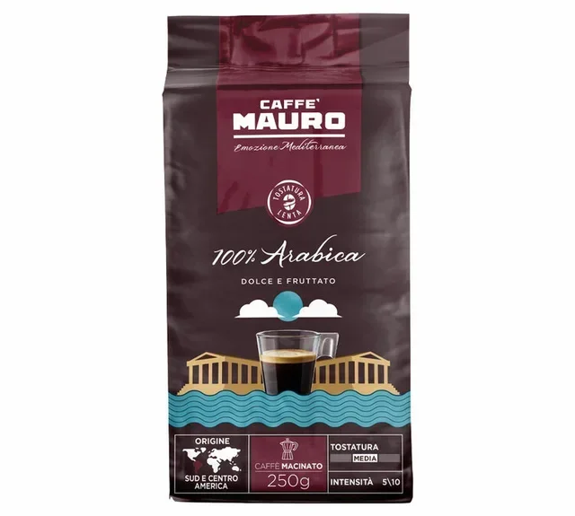 Caffè Mauro - Gemahlener Kaffee 100% Arabica 250g