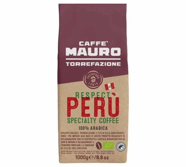 1 kg - Caffè in Grani - Respect Perù Bio - CAFFÈ MAURO
