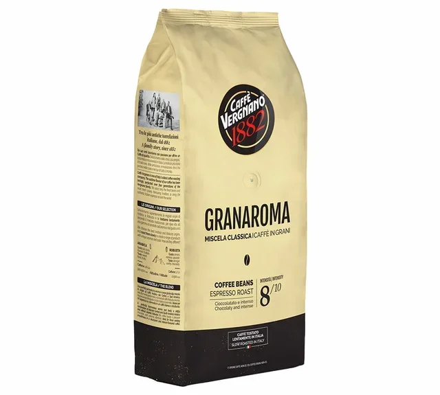 1 Kg Zrnata Kava Gran Aroma za Profesionalce - Caffé Vergnano