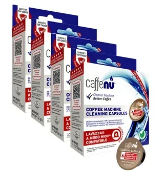 Capsule detergenti CAFFENU per Lavazza A Modo Mio - 4 confezioni da 4 capsule