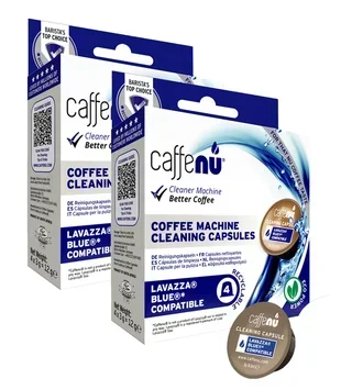 CAFFENU Cleaning Capsules for Lavazza Blue Coffee Machine — 8 Pack