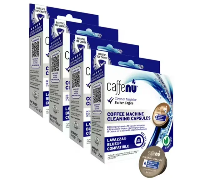 CAFFENU Cleaning Capsules x16 - Lavazza Blue compatible