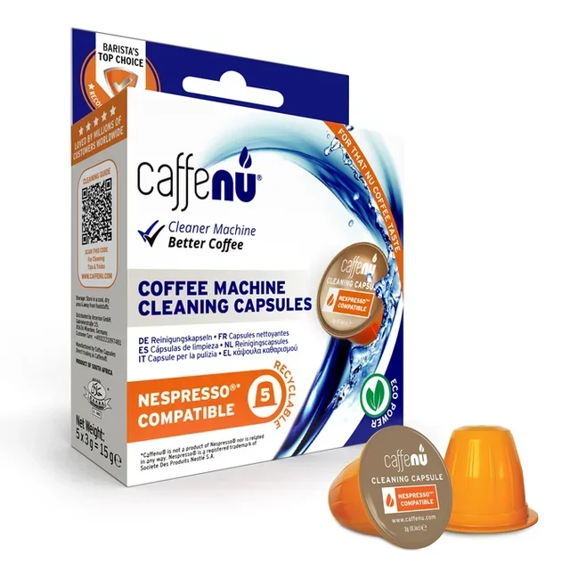 Capsule decalcificanti CAFFENU compatibili con sistema Nespresso®