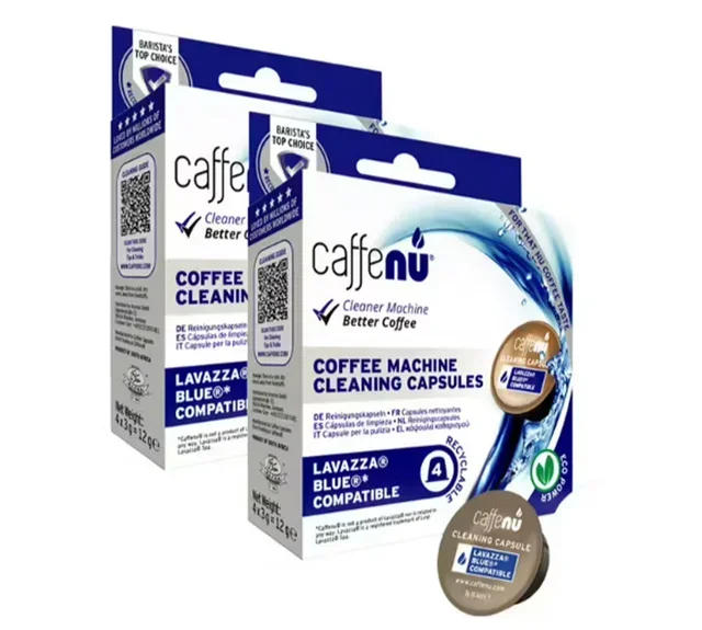 CAFFENU x8 Cleaning Capsules - Lavazza Blue machine