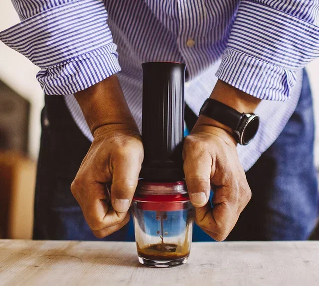 CAFFLANO Kompresso cafetera espresso portátil