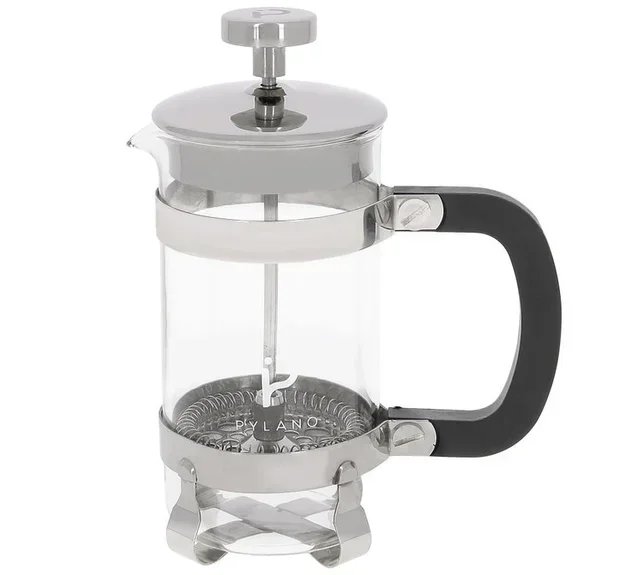 RVS cafetière met zuiger CALI - 8 kopjes / 1 liter - PYLANO