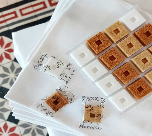 Caixa Dispensadora de Açúcar em Cubos - 55 unidades - CANASUC