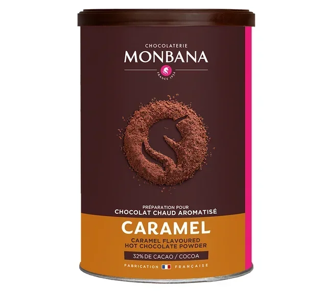 Kakaopulver Karamellsmak - Lösvikt 250g - MONBANA