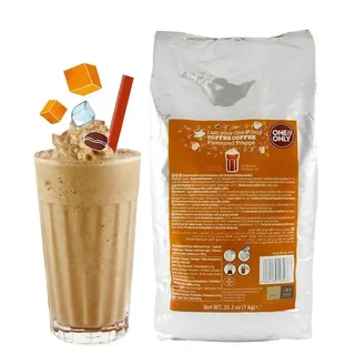 Caramel Coffee Frappe Drink - One &amp; Only