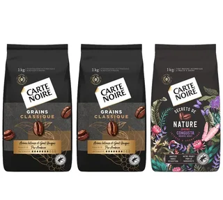 CARTE NOIRE 3 kg Bundle - 2 kg Classic Pure Arabica &amp; 1 kg Secrets de nature Congusta