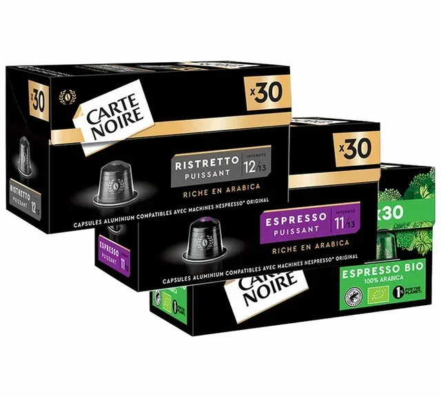 90 capsule CARTE NOIRE compatibili Nespresso* Original - Pack scoperta