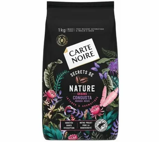 Caffè in Grani 1kg - Congusta Segreto della Natura - CARTE NOIRE