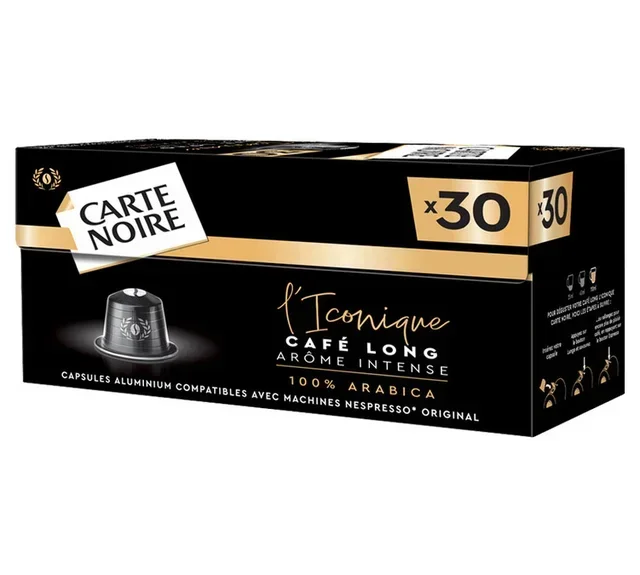 Carte Noire L'Iconique - 30 Kapsułek kompatybilnych Nespresso®