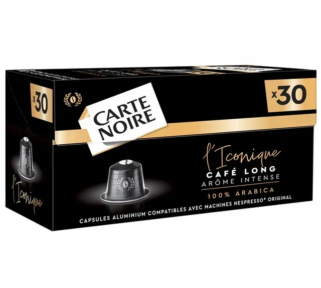 Carte Noire L'Iconique - 30 Kapsułek kompatybilnych Nespresso®