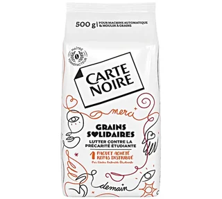 CARTE NOIRE Grains Solidaires - Kaffebönor 500 g