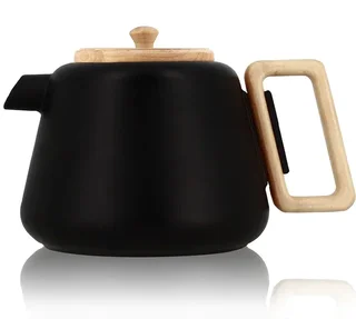 Cast iron teapot 1 L OGO LIVING Viggo black