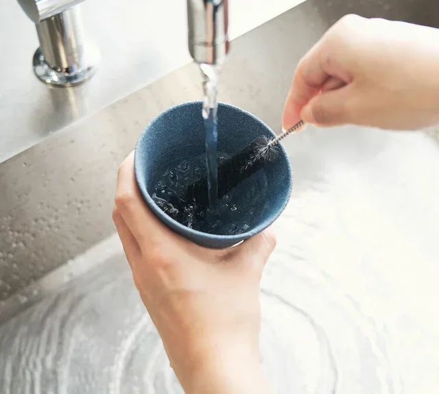 CERAPOTTA Ceramic Coffee Dripper with Cleaning Brush