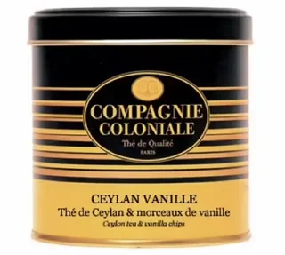 Scatola Tè Nero di Ceylon Vaniglia - In foglie 130 g - COMPAGNIE &amp; CO