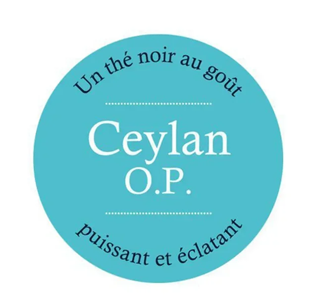 Tè Nero Ceylon OP - 50 Bustine in Mussola - COMPTOIR FRANÇAIS DU THÉ